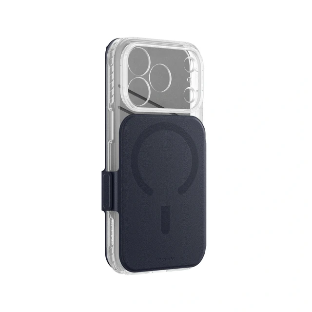 Чохол AmazingThing Titan Pro Lens Flip Set для iPhone 18 Pro Max Navy (4896238101758)