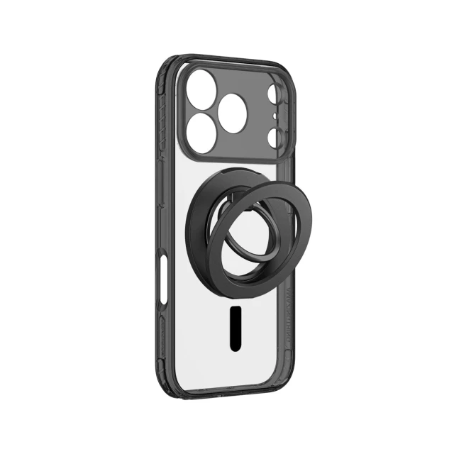 Чохол AmazingThing Titan Pro Lens Ring Set для iPhone 18 Pro Black with MagSafe (4896238101802)