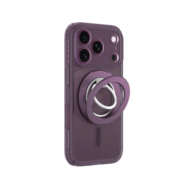 Чохол AmazingThing Titan Pro Lens Ring для iPhone 18 Pro Max Purple with MagSafe (4896238101833)