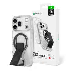 Чохол AmazingThing Titan Pro Lens Stand Set для iPhone 18 Pro Max Clear (4896238102267)