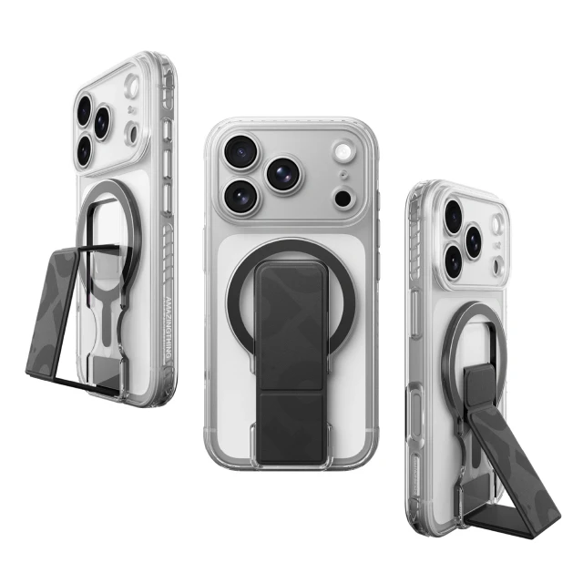 Чохол AmazingThing Titan Pro Lens Stand Set для iPhone 18 Pro Max Clear (4896238102267)