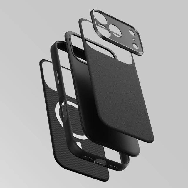 Чохол AmazingThing Glamour AllSkin для iPhone 18 Pro Max Black with MagSafe (4896238102380)