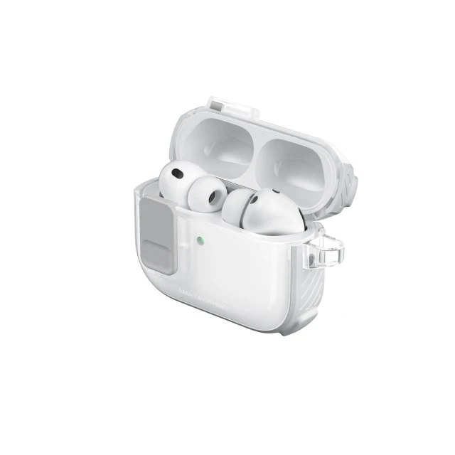 Чохол AmazingThing Titan Pro Mag Case Clear для AirPods Pro 3 White (4896238540106)