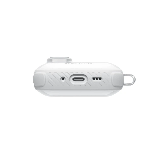 Чохол AmazingThing Titan Pro Mag Case Clear для AirPods Pro 3 White (4896238540106)