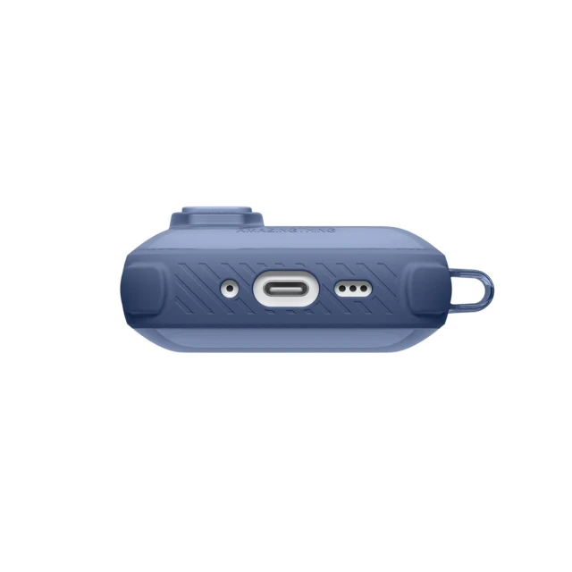 Чохол AmazingThing Titan Pro Mag Case Clear для AirPods Pro 3 Blue (4896238540120)