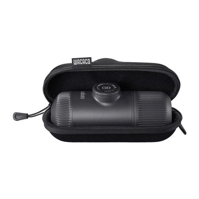 Портативна кавоварка WACACO Nanopresso Gray + Чохол