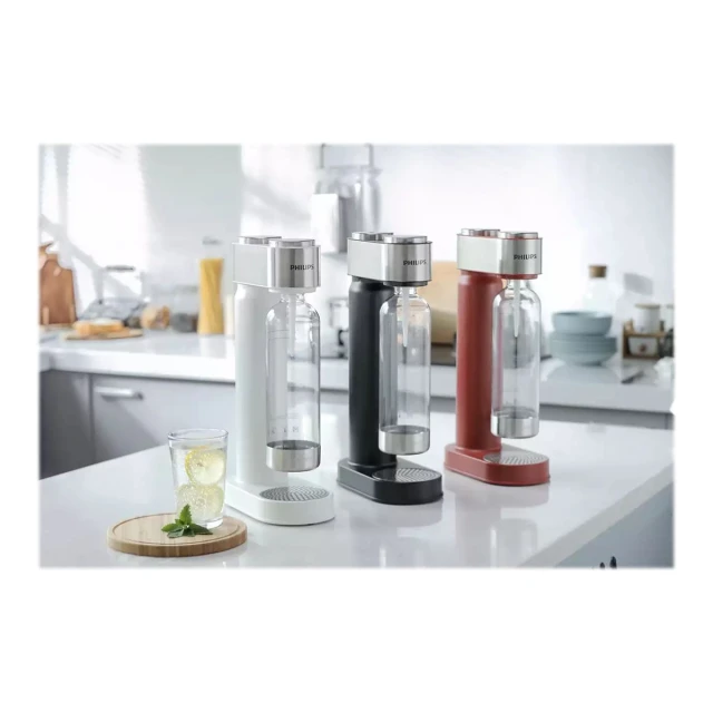 Устройство для приготовления газированных напитков Philips ADD4902BK GoZero (4897099302438)