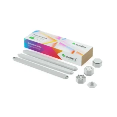 Розумне освітлення Nanoleaf Lines Expansion Pack 3 панелі 16M+ кольорів White (4897105330035)