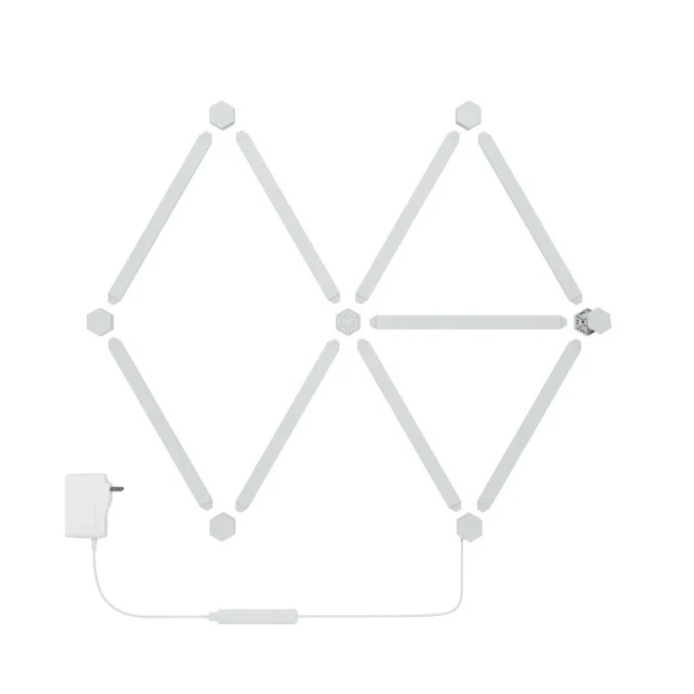 Розумне освітлення Nanoleaf Lines Starter Kit 9 панелей 16M+ кольорів White (4897105330042)