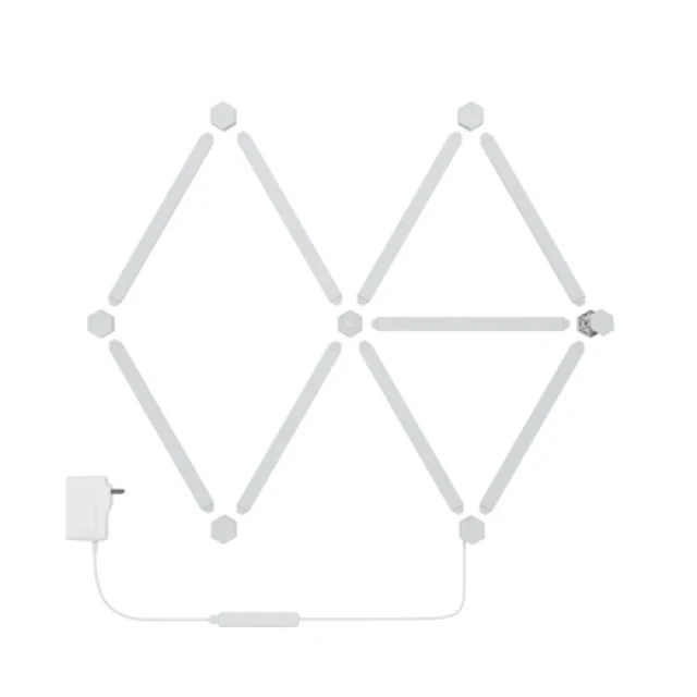 Розумне освітлення Nanoleaf Lines Starter Kit 9 панелей 16M+ кольорів White (4897105330042)