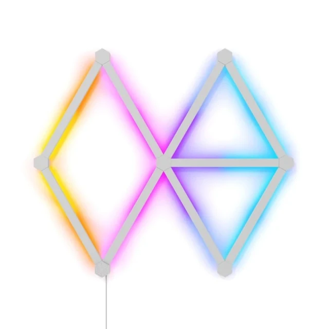 Розумне освітлення Nanoleaf Lines Starter Kit 9 панелей 16M+ кольорів White (4897105330042)