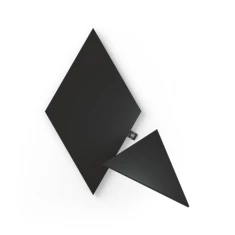 Панелі освітлення Nanoleaf Shapes Black Triangles Expansion Pack 3 шт 42 Вт WiFi (4897105331551)