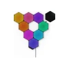 Панелі освітлення Nanoleaf Shapes Black Hexagons Starter Kit 9 шт 42 Вт WiFi (4897105335931)