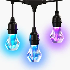 Розумна вулична гірлянда Nanoleaf Essentials Matter Smart Multicolour Outdoor String Lights Expansion 15 м (4897105338314)