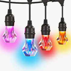 Розумна вулична гірлянда Nanoleaf Essentials Matter Smart Multicolour Outdoor String Lights Starter Kit 30 м (4897105338406)