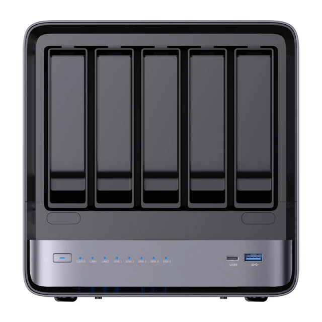 Мініатюрний ПК Minis Forum NAS N5 Ryzen 7 255 16GB+128GB (4897118834315)