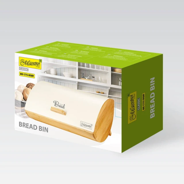 Хлібниця Maestro MR-1775 Ivory (4897144671021)