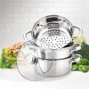 Пароварка Maestro MR-2900-22 22 см 4 л (4897144672363)