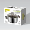 Каструля з кришкою Maestro TITANCORE 20 см 2,8 л (4897144677412)