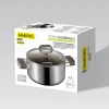 Каструля з кришкою Maestro TITANCORE 24 см 4,3 л (4897144677429)