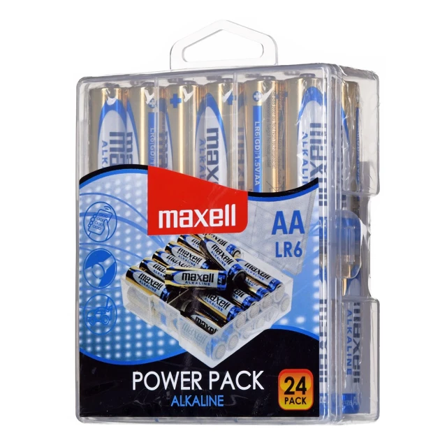Батарейка Maxell Alkaline AA LR6 24 шт (4902580748326)