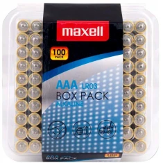 Батарейка Maxell Alkaline LR03 AAA 1.5V 100 шт (4902580769857)