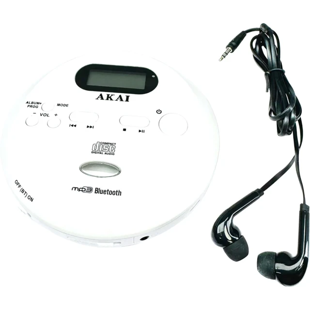 Портативний Akai CD-плеєр ACDP-100 (4905192534837)