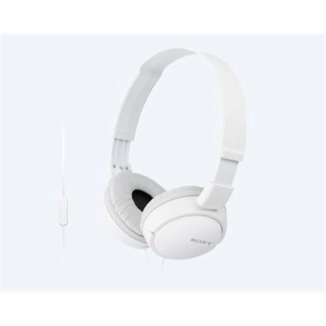 Навушники Sony MDR-ZX110APW.CE7 з мікрофоном дротові White (4905524937954)
