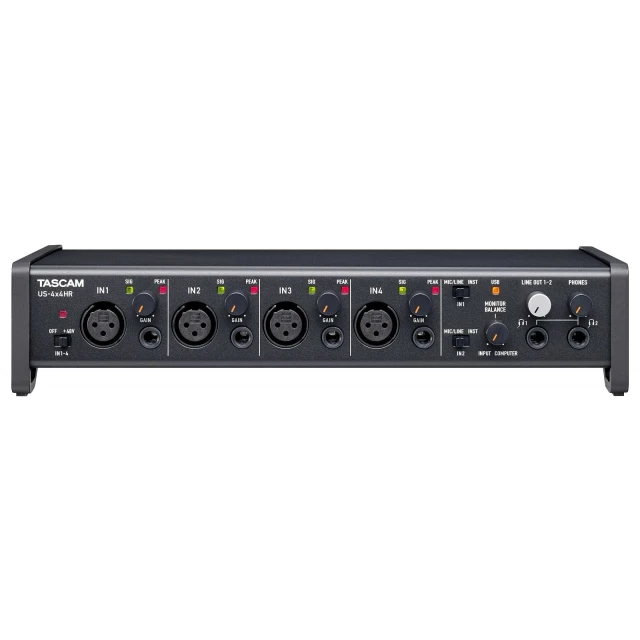 Аудіоінтерфейс Tascam US-4x4HR USB 4 входи 4 виходи (4907034132768)