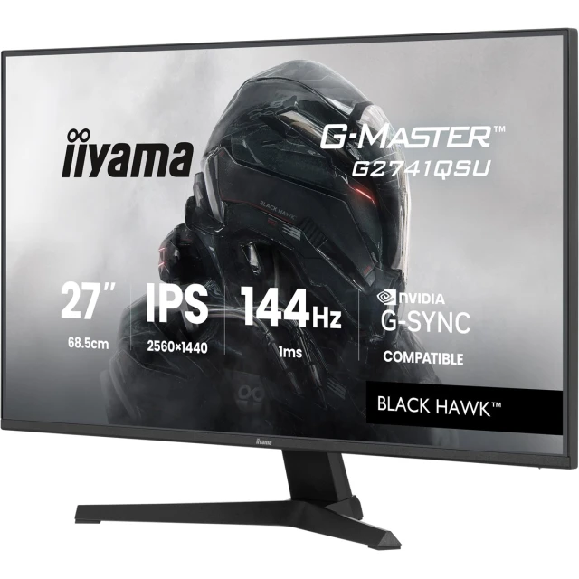 Монітор Iiyama G2741QSU-B1 Black Hawk 27