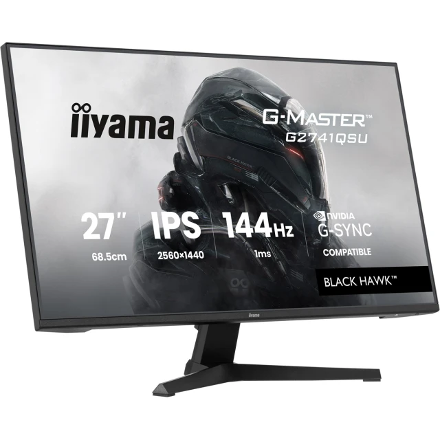 Монітор Iiyama G2741QSU-B1 Black Hawk 27