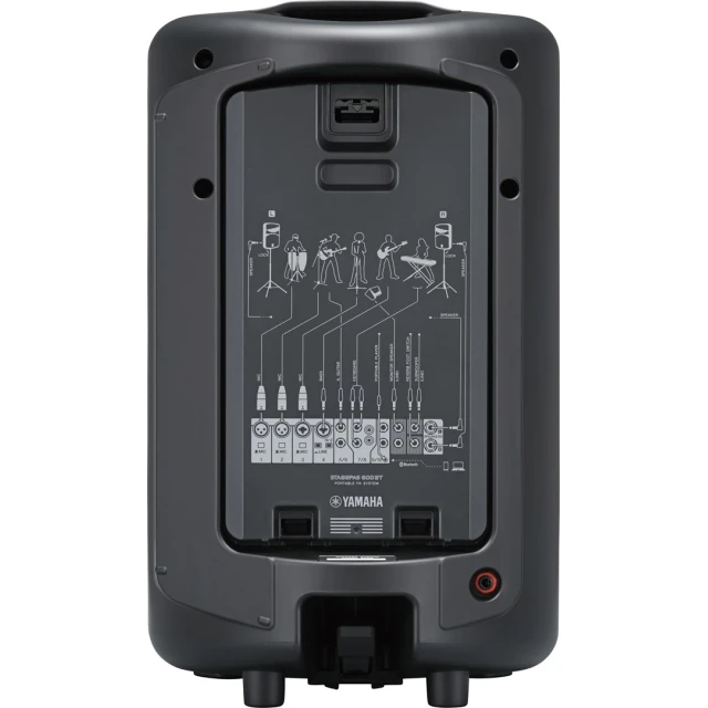 Портативна акустична система Yamaha Stagepas 600BT Bluetooth (4957812624664)