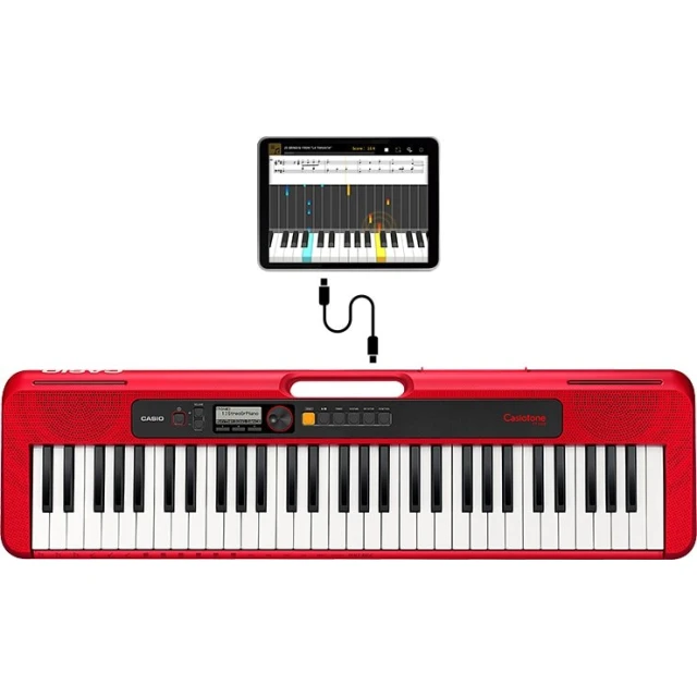 Синтезатор Casio CT-S200 Red (4971850314943)