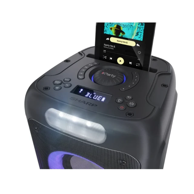 Портативна колонка Sharp PS-949 XParty Street Beat 132 Вт Bluetooth Black (4974019204482)