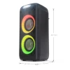 Портативна колонка Sharp PS-949 XParty Street Beat 132 Вт Bluetooth Black (4974019204482)