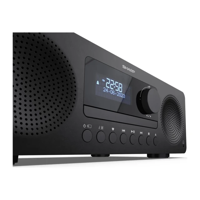 Музичний центр Sharp XL-B720D Black (4974019204505)