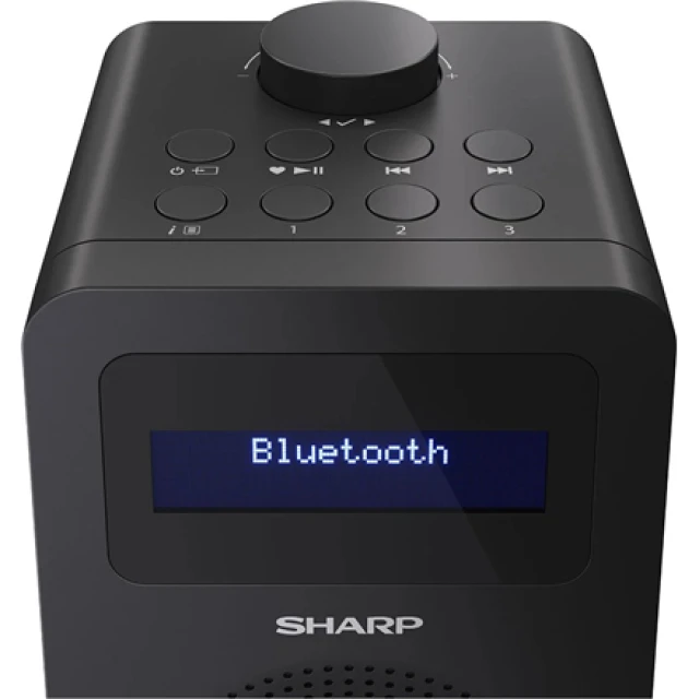 Цифрове радіо Sharp DR-430 FM/DAB/DAB+ Bluetooth 5.0 Midnight Black (4974019204536)