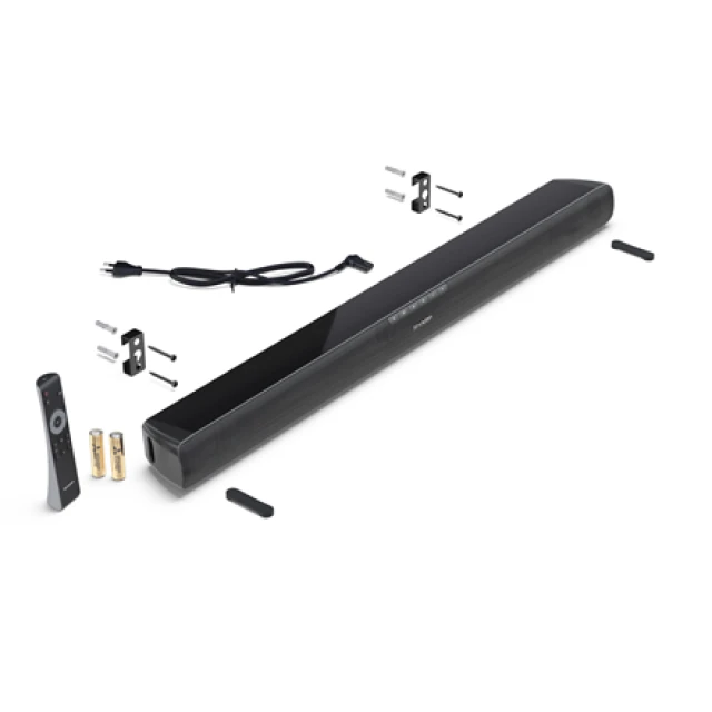 Саундбар Sharp HT-SB100 2.0 80 см HDMI ARC Bluetooth USB Black (4974019216522)