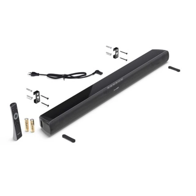 Саундбар Sharp HT-SB100 2.0 80 см HDMI ARC Bluetooth USB Black (4974019216522)
