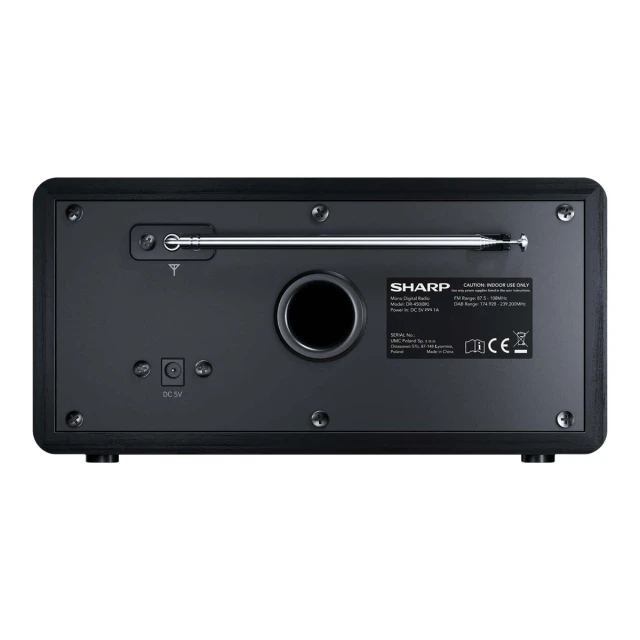 Цифрове радіо Sharp DR-450 FM/DAB/DAB+ Bluetooth Midnight Black (4974019975863)