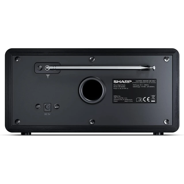 Цифрове радіо Sharp DR-450 FM/DAB/DAB+ Bluetooth Midnight Black (4974019975863)