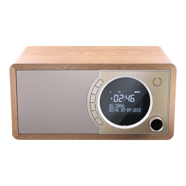 Цифрове радіо Sharp DR-450 FM/DAB/DAB+ Bluetooth Brown (4974019975887)