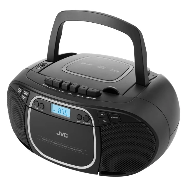 Магнітола JVC RC-E451B Bluetooth USB FM касета Black (4975769025006)