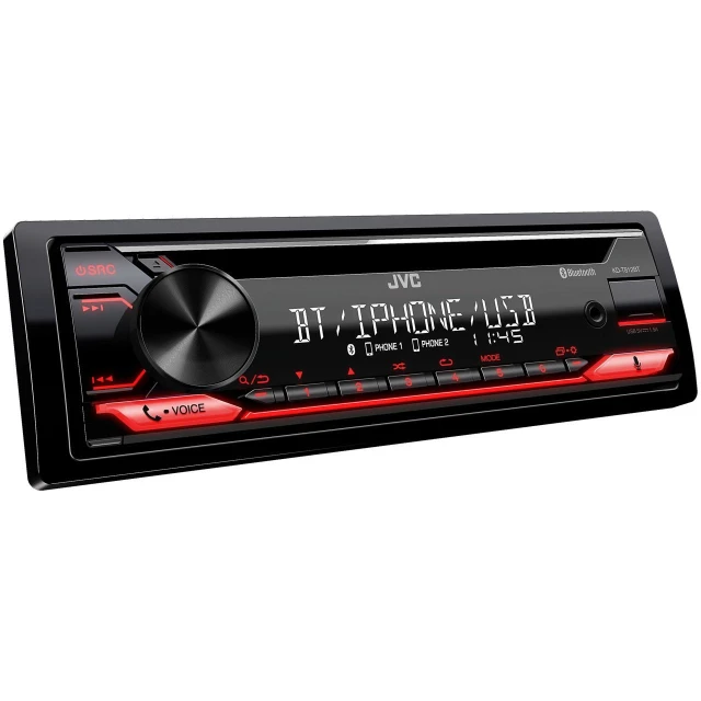 Автомагнітола JVC KD-T812BT CD MP3 USB (4975769462030)