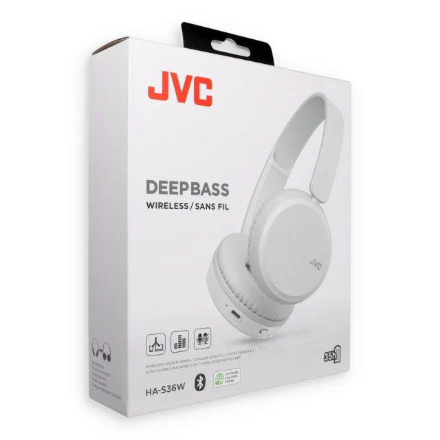 Навушники JVC HAS36WWU White (4975769472824)