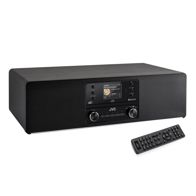 Міні-стереосистема JVC RD-E984B Wi-Fi Bluetooth DAB+ CD Black (4975769484551)