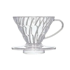 Пуровер Hario V60-01 пластиковий Clear (4977642143319)