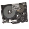 Стрічка Brother TZe-131 ламінована 12 мм x 8 м Black на прозорому (4977766684811)
