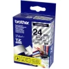 Стрічка Brother TZe-151 ламінована 24 мм x 8 м Black на прозорому (4977766684996)