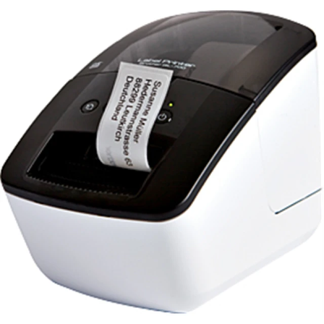Принтер для етикеток Brother QL-700 термічний Black White (4977766707107)